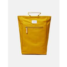 Sandqvist Tony Tote Bag (Canvas) - Yellow/Natural - Yellow / One Size