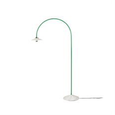 Valerie Objects Standing Lamp N°2 Gulvlampe Marmor/Grøn - Marmor, grøn