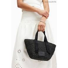 AllSaints Black Celayne Mini Tote Bag