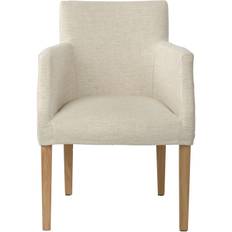 Englesson Brooklyn Chair Loose Cover Nat.Ek / Piquet Nature 01 - Stole Tekstil Natural Oak - 575NOL-PIQ01