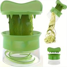 1pc Spiral Multifunctional Kitchen Grater, Rotary Carrot Cucumber Peeler And Spiralizer, Vegetable Cutter, Suitable For Restaurant Eid Al-adha Mubarak
