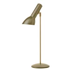 Oblique Olivengrøn/Messing - Bordlampe
