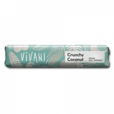 Vivani Chokoladebar Crunchy Coconut, Økologisk 35g