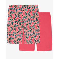 DALAINNM 2-PAK SHORTS I ØKOLOGISK JERSEY - PRINT ROSE / 104 / 4Y