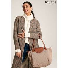 Joules Edie Brown Quilted Tote Bag