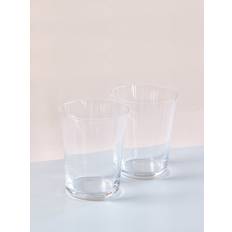 Concave glas - æske med 2⼁ None- Clear - 250 ml