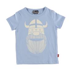 Danefæ T-Shirt - Danebasic - Light Blue Erik - Danefæ - 6 år (116) - T-Shirt