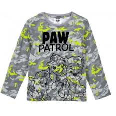 Paw Patrol Langærmet T-Shirt Camo Grå