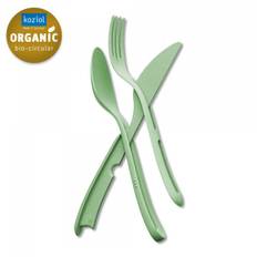 Koziol bestiksæt kniv, gaffel og ske leaf green