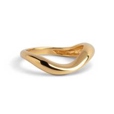 ENAMEL AGNETE SMALL RING GULD