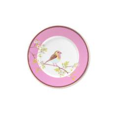 Plate Early Bird Pink 21cm