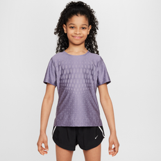 Kortærmet Nike Dri-FIT ADV-trøje til større børn (piger) - lilla - M