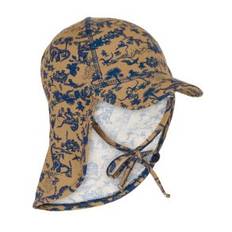 mikk-line solhat med print Summerhat cap Long Neck AOP Bamboo Dijon