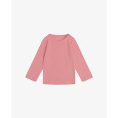 DORIA BABY T-SHIRT MED HULMØNSTER - DUSTY ROSE / 56 / 0M