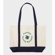 Society Tote Bag Off-white/Navy