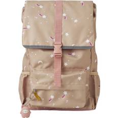 Backpack Large - Shooting Star - Caramel - Rygsække Polyester hos Magasin - Multi Print - One Size
