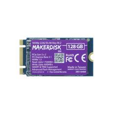 128GB M.2 SSD NVMe - Makerdisk - Med Raspberry Pi OS
