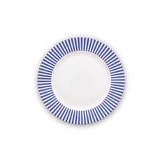 Plate Royal Stripes Blue 21cm