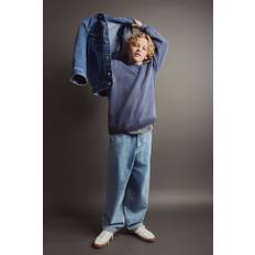 Dreng - Blå Comfort Stretch jeans Baggy Fit