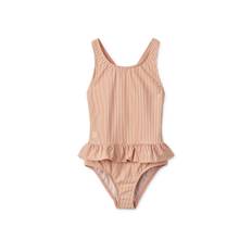 Amara Stribet Badedragt - Y/D stripe Tuscany Rose / sandy - 116