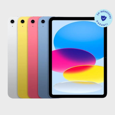 iPad 10. Gen. (2022) | 64 GB 10.9" M-SIM - Sølv / Flot / 64 GB