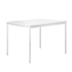Muuto Base Dining Table 140x80 White - Spisebord & Barbord Aluminium Hvid - 63981