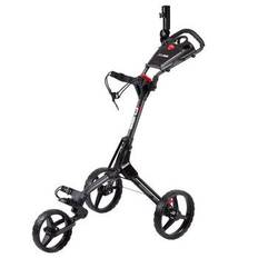 Cube Golf Push Trolley - Charcoal/Black + FREE Gift Pack