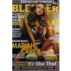 Mariah Carey Blender 2005 USA poster PROMO POSTER
