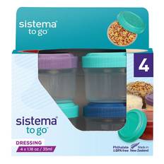 Sistema Beholder - To Go - 35 ml - 4 Pak - Multi - Sistema - OneSize - Madkasse