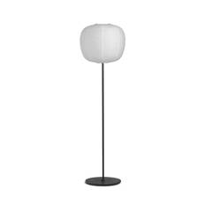 HAY Common Floor Lamp - Sort Stål Base - Peach Shade