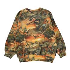 Molo Sweatshirt - Monti - Dino Dusk - Molo - 7 år (122) - Sweatshirt