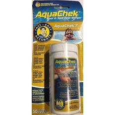 Aquachek 7, pool & spa test strips.