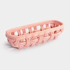 &Klevering Basket Baguette Pink