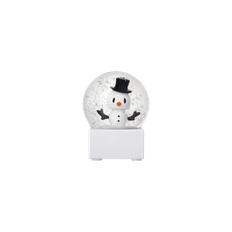 Snowman Snow Globe Hoptimist I White Fra Hoptimist - Hvid / B6.4xL6.4xH8.3 cm