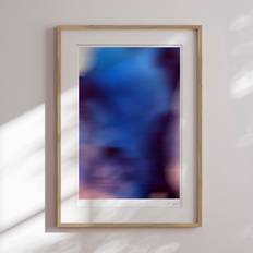 Luksus Plakat i Egetræsramme - Just Below The Surface - Jill Poczkai Ibsen Plakat - Str:70 x 100 Cm - Incado