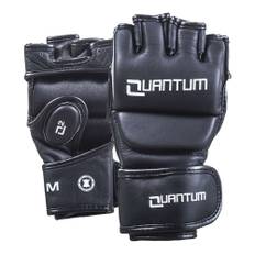 Quantum MMA Handschuhe Q2 Training Leder schwarz - Größe S