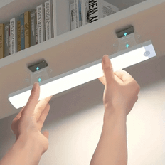 Led Strip Motion Sensor Light Wireless Installation For Night Lighting In Kitchen Wardrobe Cabinet And Corridor - White - 100mm White Light,200mm White Light,300mm White Light,500mm White Light,4pc+300mm White Light,4pc+50
