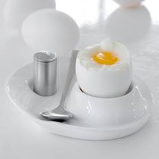 Æggebæger porcelæn m/ske