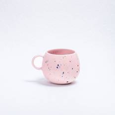 Keramik Krus med Hank - egg back home - Party Medium Ball Mug - 350 ml - Party Pink