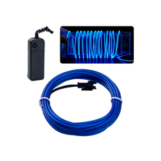 LED Neon String 3m Blå