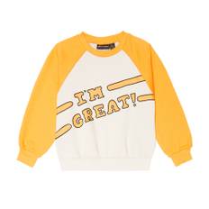 Mini Rodini Printed cotton jersey sweatshirt - yellow - Y 5-7