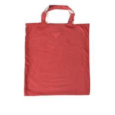 Prada Chic Rød og Hvid Håndtaske - Color_Multifarver, Dame, Hvid & Rød, Material: Fabric, Multifarver, new-with-tags, Prada, Tote Bags - Women - Bags, White and Red - ONESIZE