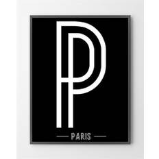 Design plakater - Paris - 30x40 cm.