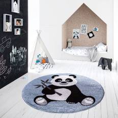 Børnetæppe Panda Blå - 1280