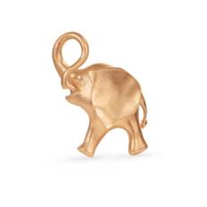 OLE LYNGGAARD COPENHAGEN Elephant broche i 18 karat guld med diamant (A2946-401)