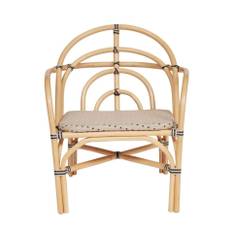 OYOY Momi Outdoor Chair SH: 43 cm - Nature/Clay