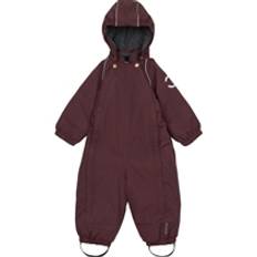 Mikk-Line Flyverdragt Baby Solid, Huckleberry