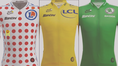 De forskellige trøjer i Tour de France 2022, som danskerne skal køre efter