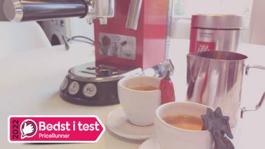 TEST: Bedste Espressomaskine 2022 → Testet & bedømt