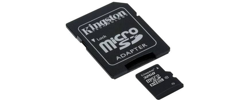 Kingston MicroSDHC Class 10 32GB • Se priser (8 butikker) »